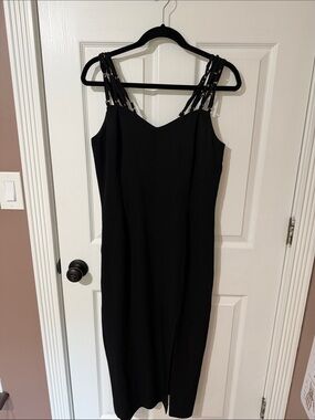 Vintage Strappy Midi Dress
